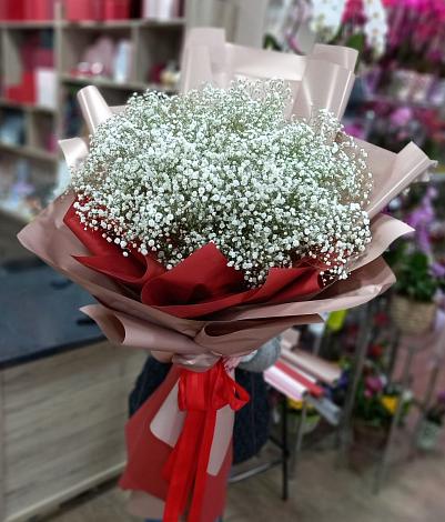 Букет цветов из: Гипсофила в Новокумском