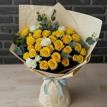 Букет цветов из:  Розы #REPLACE_PRED# Новокумском