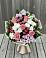 Букет цветов из: Альстромерии, Гвоздики, Розы и Хризантемы в Новокумском