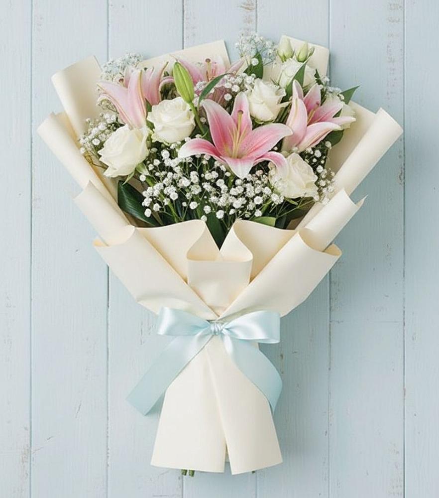 Букет цветов из: Лилии в Новокумском