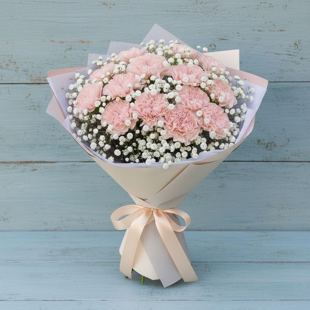 Букет цветов из: Гвоздики в Новокумском