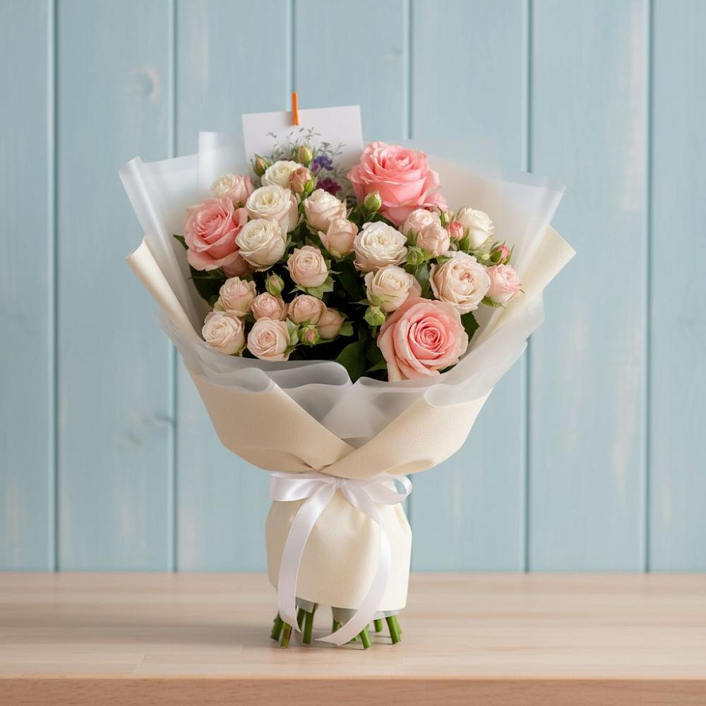 Букет цветов из: Розы в Новокумском