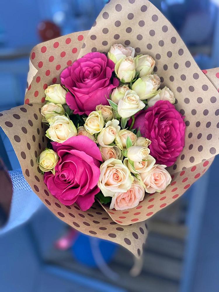 Букет цветов из: Розы в Новокумском