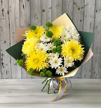 Букет цветов из:  Хризантемы #REPLACE_PRED# Новокумском