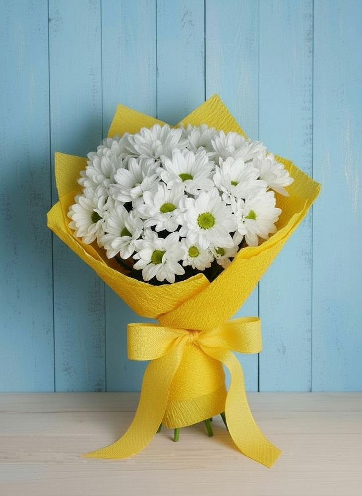 Букет цветов из: Хризантемы в Новокумском