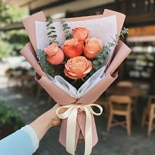 Букет цветов из:  Розы в Новокумском