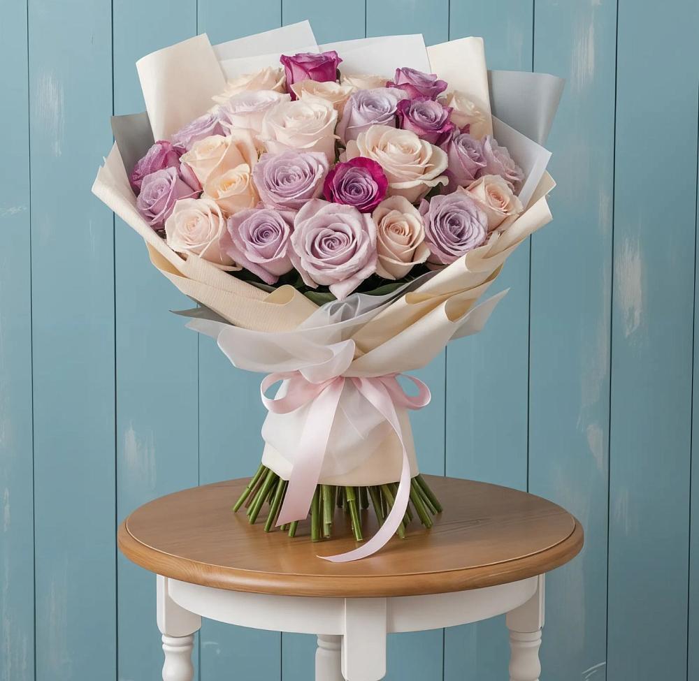 Букет цветов из: Розы в Новокумском