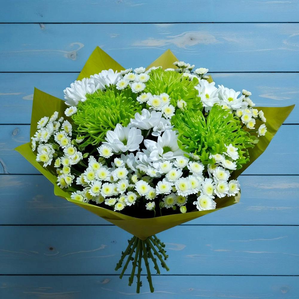 Букет цветов из: Хризантемы в Новокумском
