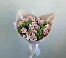 Букет цветов из:  Розы и Хризантемы в Новокумском