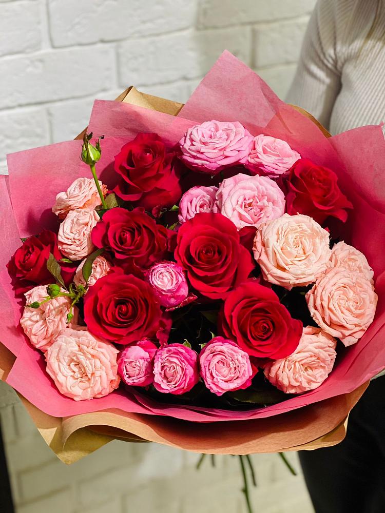 Букет цветов из: Розы в Новокумском