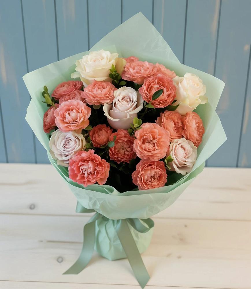Букет цветов из: Розы в Новокумском