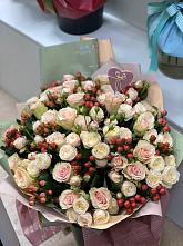 Букет цветов из:  Розы #REPLACE_PRED# Новокумском