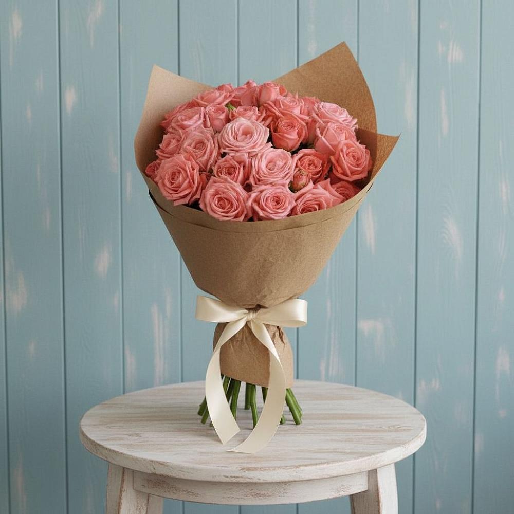 Букет цветов из: Розы в Новокумском