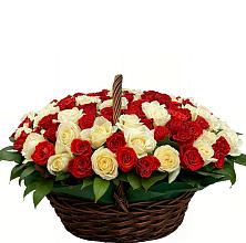 Премиум букет из: Розы #REPLACE_PRED# Новокумском