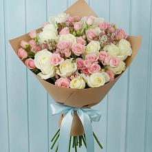 Букет цветов из:  Розы #REPLACE_PRED# Новокумском